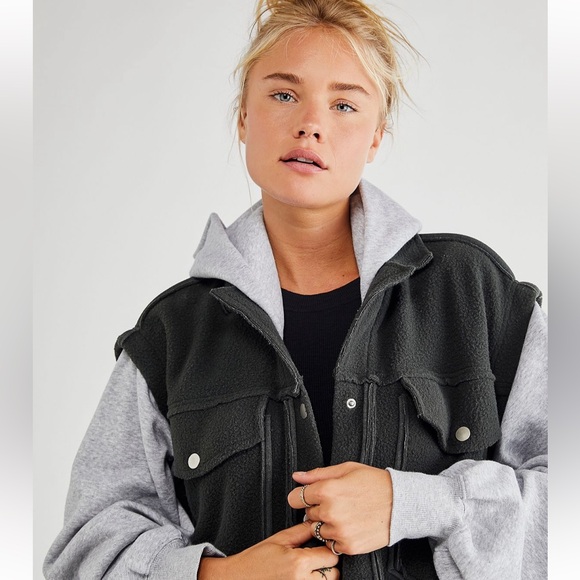 We the free tree line cardi - Picture 2 of 9